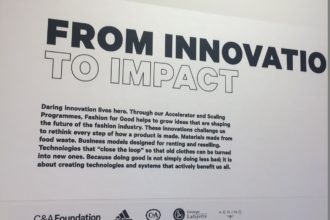 Von Innovation zu Impact in der nachhaltigen Mode